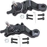 Detroit Axle - 2pc Front Lower Ball Joints for 1995-2004 Toyota Tacoma | 1996 1997 1998 1999 2000 2001 2002 2003 Lower Ball Joints Replacement