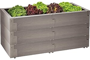 Juwel Timber Raised Bed 18 Heat Insulating Building Blocks 100% Recyclable