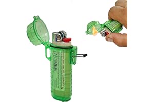 CALIGARS Waterproof Lighter Case- Case for Bic, Outdoor (Variety Colors)