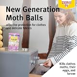 Zero In New Generation Moth Balls 10-Pack Fragranced White view 2