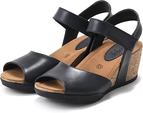 bussola wedge sandals