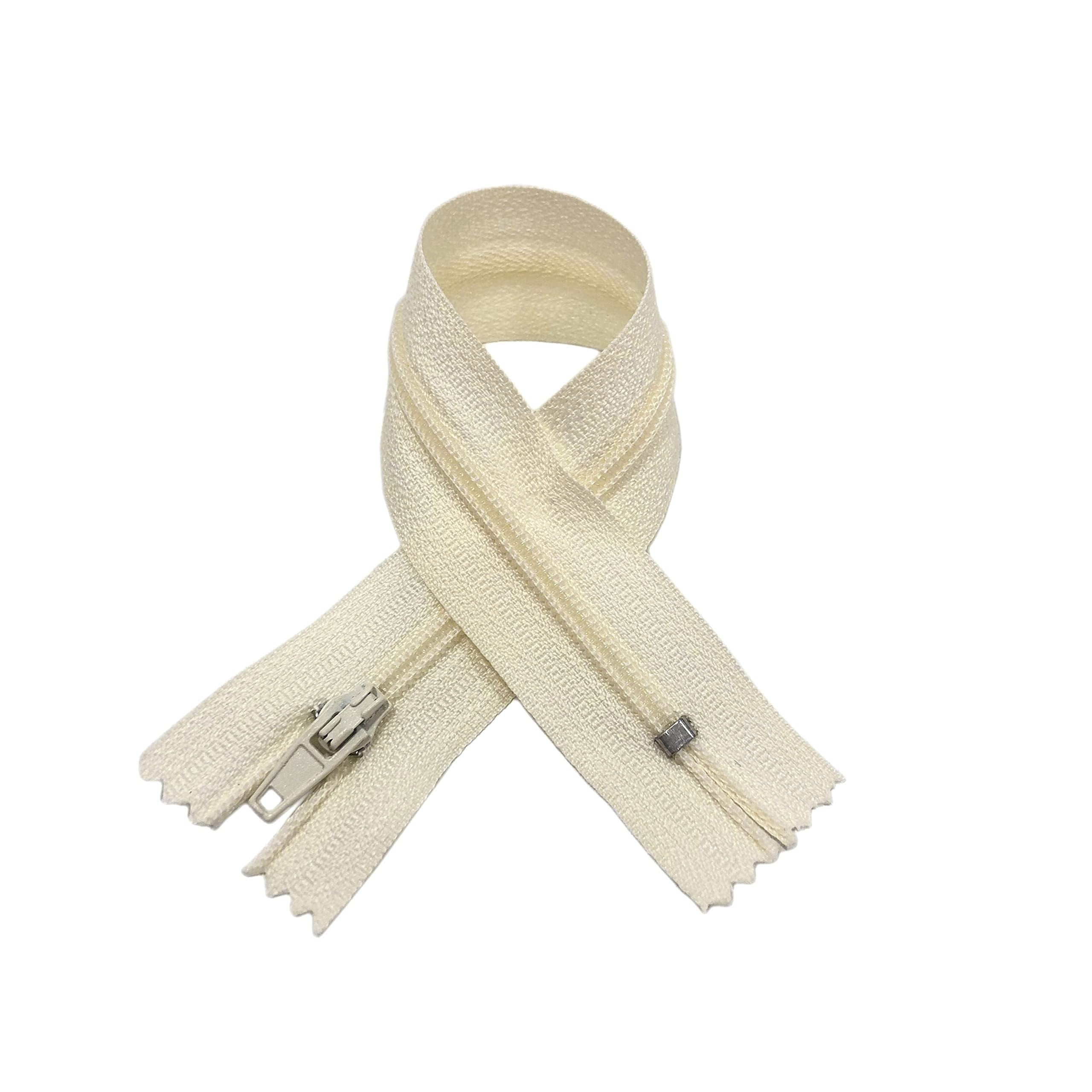 No.3 Nylon Zippers Available in 24 Colors and Sizes, Sewing Zipper, Sewing Zipper, Sewing Zipper, Sewing Zipper, Sewing Zipper, (25 x 30 cm, Yellow 023)