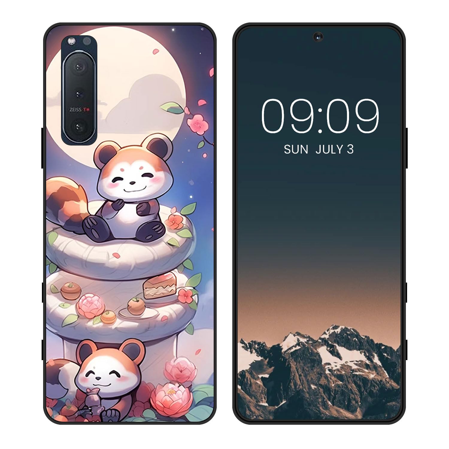 WUACYEAMING for Sony Xperia 5 II 5G Cute Case,Soft