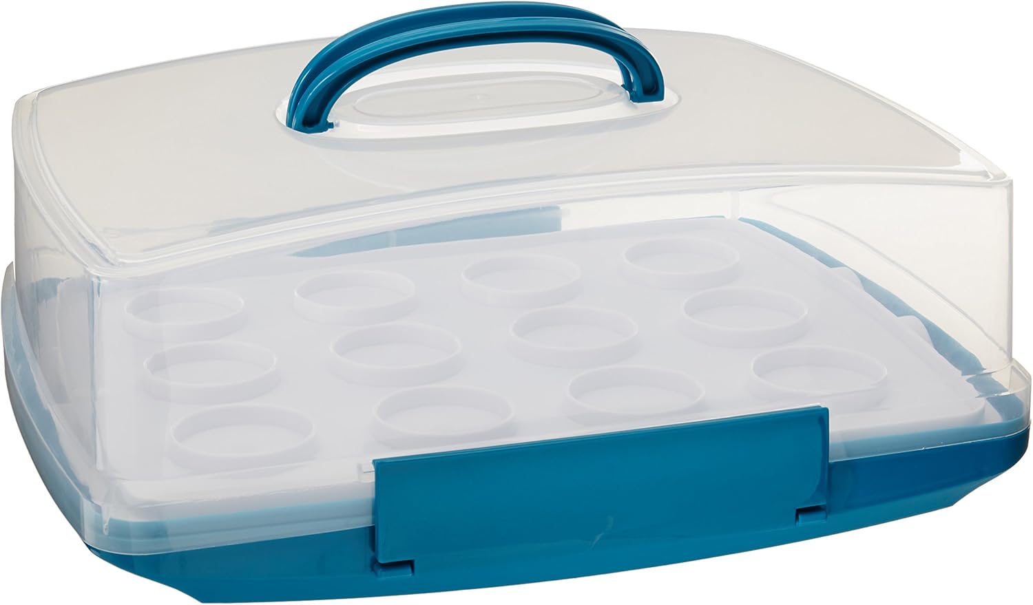 HoneyCanDo KCH03839 Rectangular Cake Carrier with Locking Tabs and Handle Amazon.ca Home