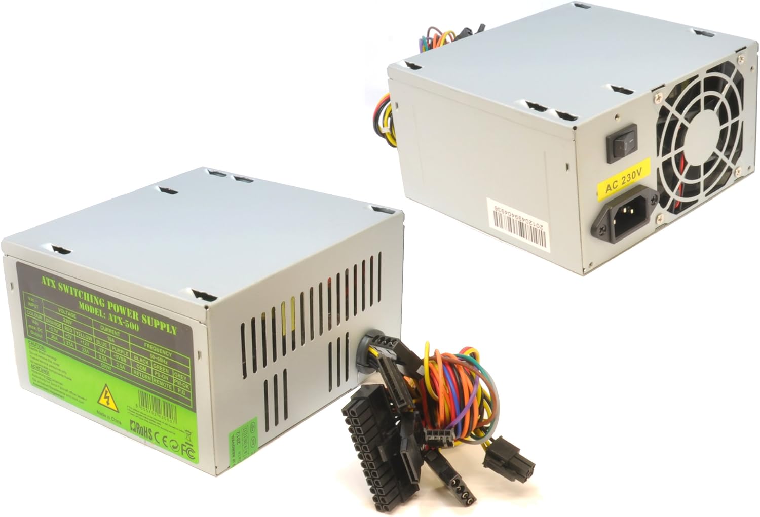 500W ATX Low Noise Computer Power Supply Amazon.co.uk Electronics