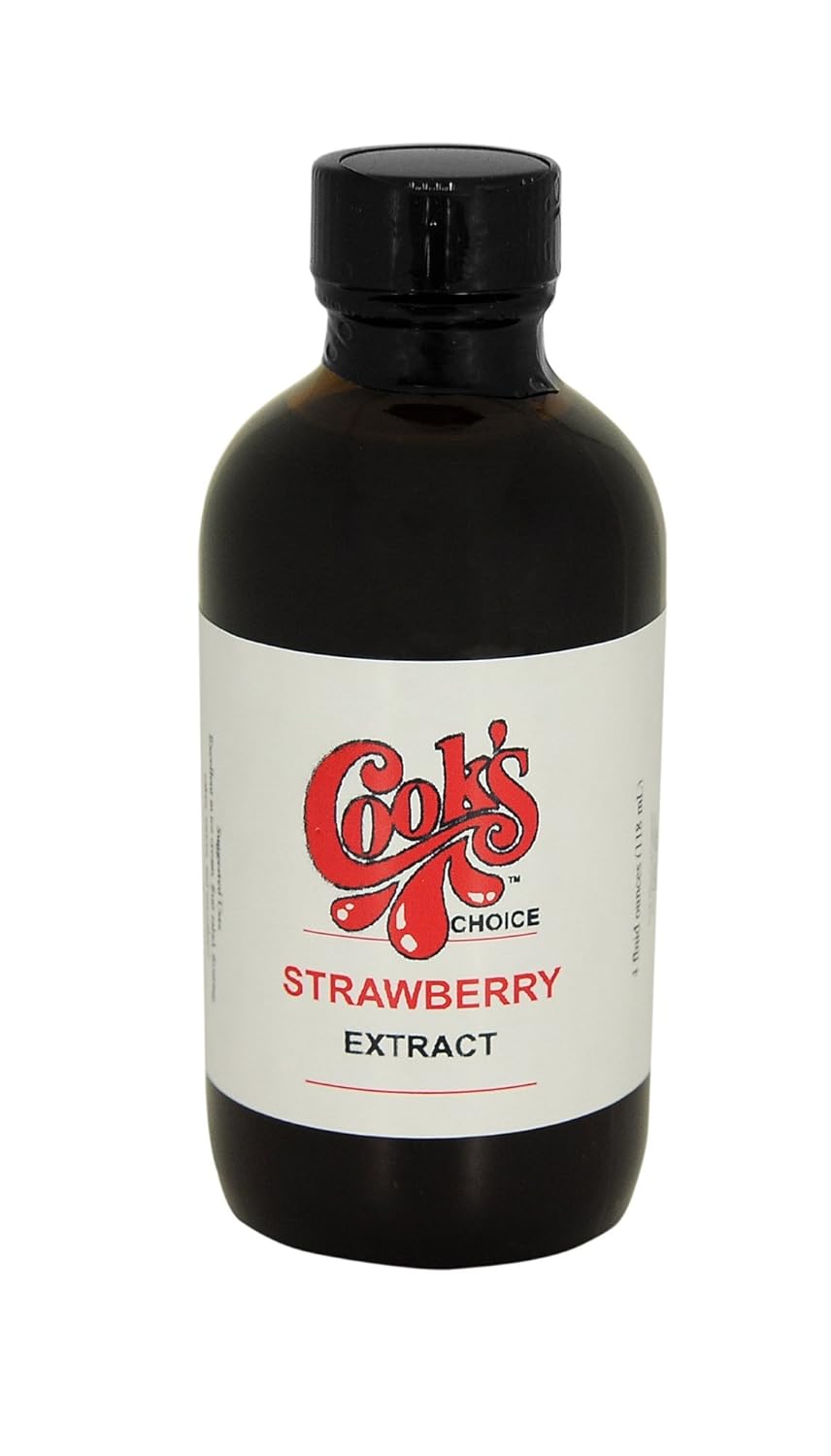 Cook's, Choice Pure Natural Strawberry Extract, 4 oz