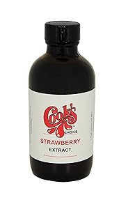Cook's, Choice Pure Natural Strawberry Extract, 4 oz