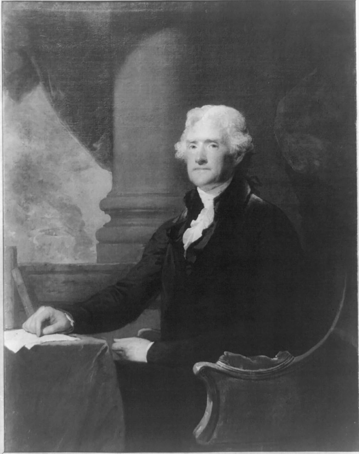 Photographs - Thomas Jefferson Photograph - Historical Artwork from 1898 - (4