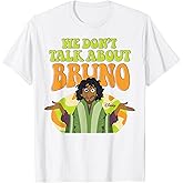 Amazon.com: Encanto - We Don't Talk About Bruno T-Shirt : Clothing ...