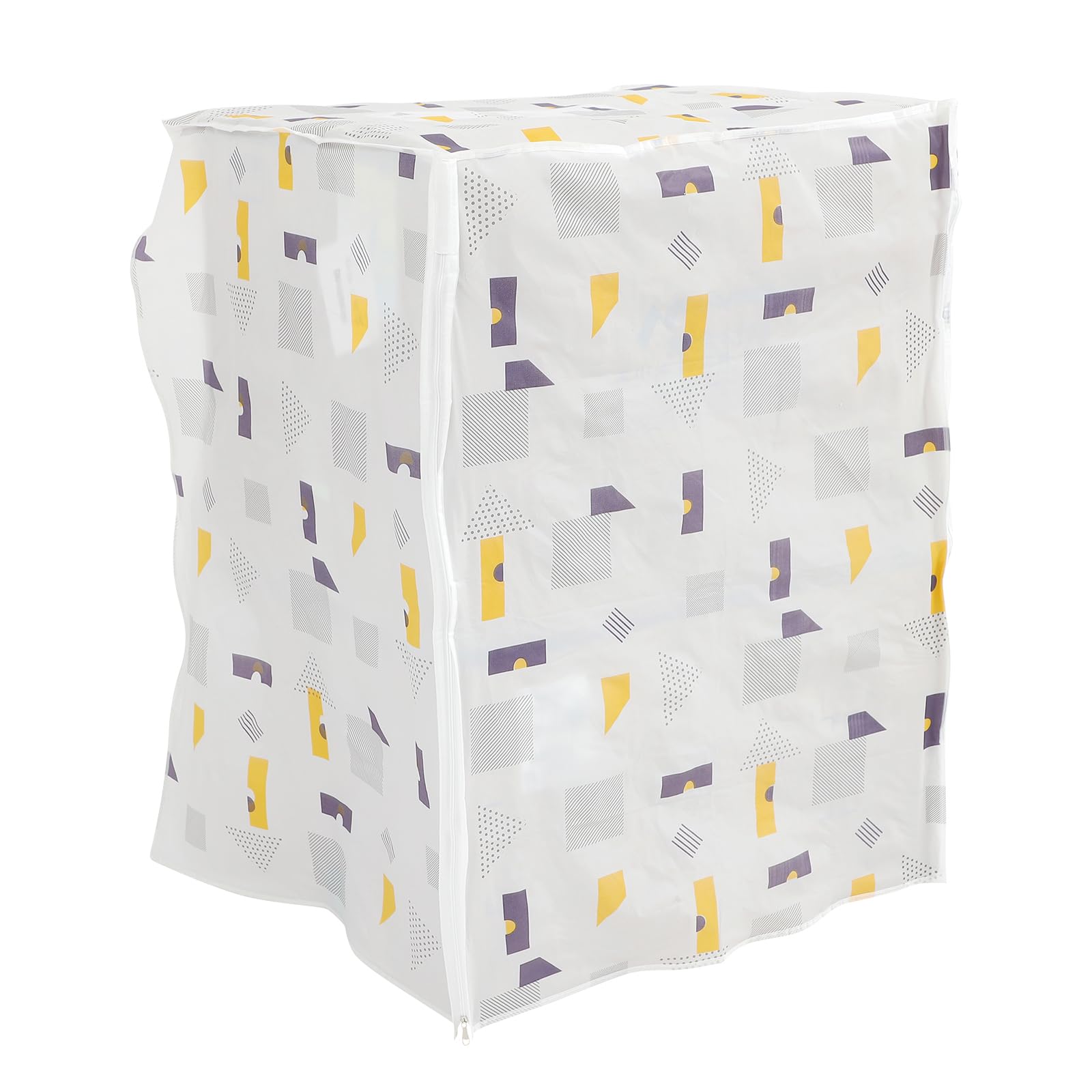 VORCOOL Washing Machine Cover: Tumble Dryer Cover Washer Dryer Cover Waterproof Anti-splash for Automatic Washer Roller 1Pcs (2 Random Patterns)