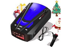 YOCVIKEY Newly Driving Aids with Mute Memory, City/Highway Mode, Long Range Tracking, Led Display, Ideal Gift for CarsOLED Display，Automatic Silent MemoryXN0104-01 (Blue) 1