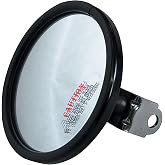 Red Hawk Mirror | OEM replacement, for golf cart, 5 in OD, ACC-1011