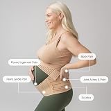 BABYGO 4 in 1 Pregnancy Support Belt Maternity Postpartum Band XL Nude view 2