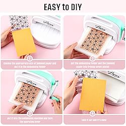 Mumufy 20 Pcs Embossing Folders for Card Making