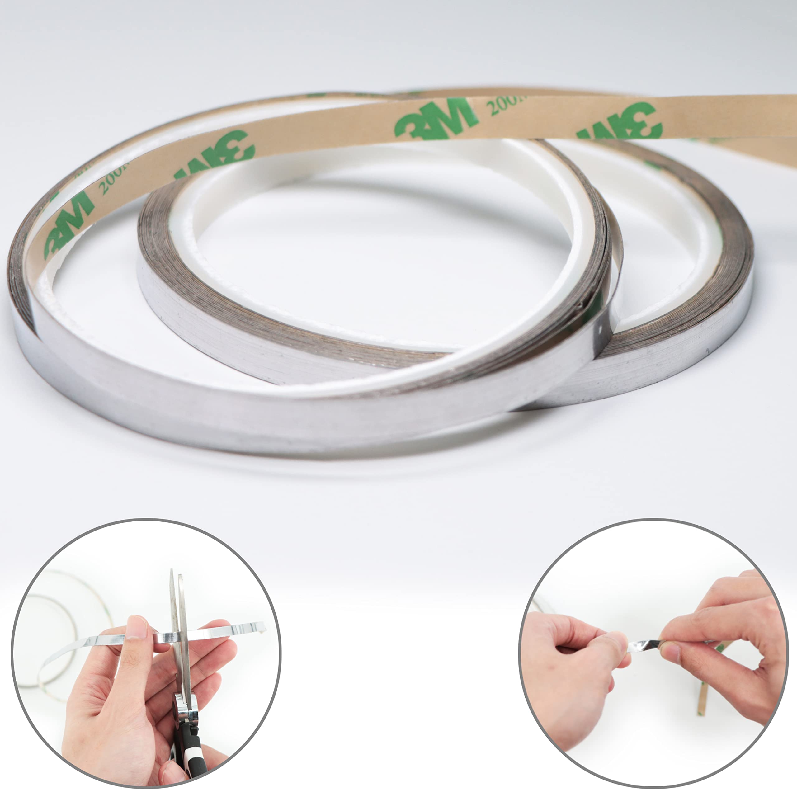 1/4 x 197 inch Adhesive Lead Tape for Tennis Racket Pickleball Paddle Golf Club Adjust Weight 0.2 Gram/Inch Excellent Adhesive Weight Lead