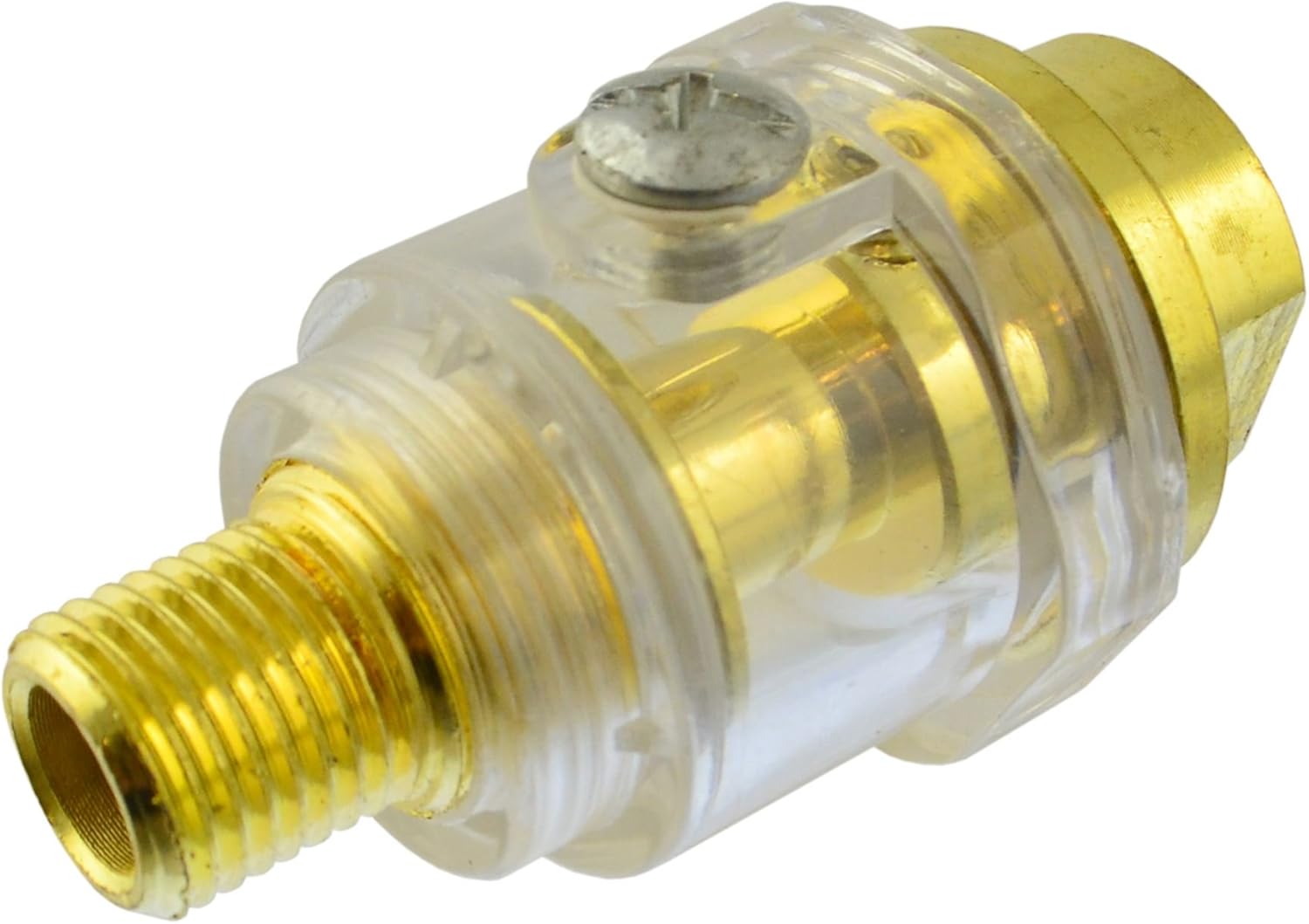 In line Air Tool Oiler Lubricator 6mm 1/4" BSP SIL90 Amazon.co.uk DIY