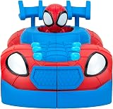 Spidey and His Amazing Friends Web Strike 2 in 1 Vehicle Launch Cycle view 6