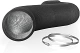 AC Infinity Flexible 300mm Aluminum Ducting 12 Inch 25 ft Heavy-Duty Four-Layer view 1