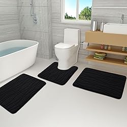 Buganda Memory Foam Bathroom Rug Mat 54x24, Extra