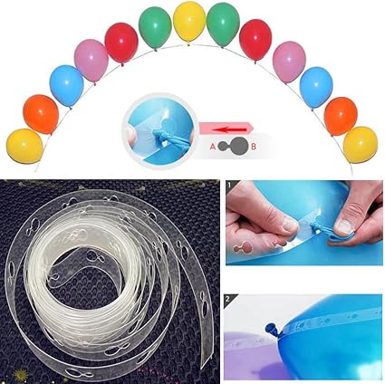 Amazon Com Lapopnut 5m Balloon Arch Decor Strip Connect Chain