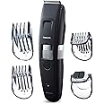 Panasonic Long Beard Trimmer for Men, 58 Length Settings and 4 Attachments for Cutting and Detailing, Cordless or Corded Operation – ER-GB96-K (Black)