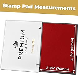 StampMark Premium Stamp Pad Medium Size 3" x