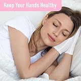 COOLJOB 100% Cotton Gloves 6 Pairs Small White Moisturizing Sleep Spa view 4