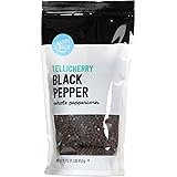 Amazon Brand - Happy Belly Tellicherry Black Pepper Whole Peppercorn, 16 Oz