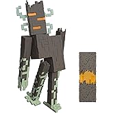 Mattel Minecraft The Creaking Action Figure with Interactive Lights, Sounds & Croaking Heart Accessory, 8-inch Collectible To