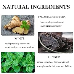 Guys Natural Darkening Beard Shampoo, Beard