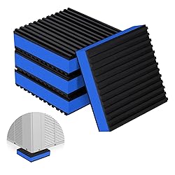 ToLanbbt 4 Pack Rubber Anti Vibration Pads 3" x