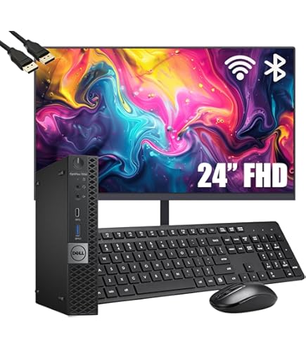 Amazon.com: HP Elitedesk 800 G4 Mini PC Desktop w/ 23.8