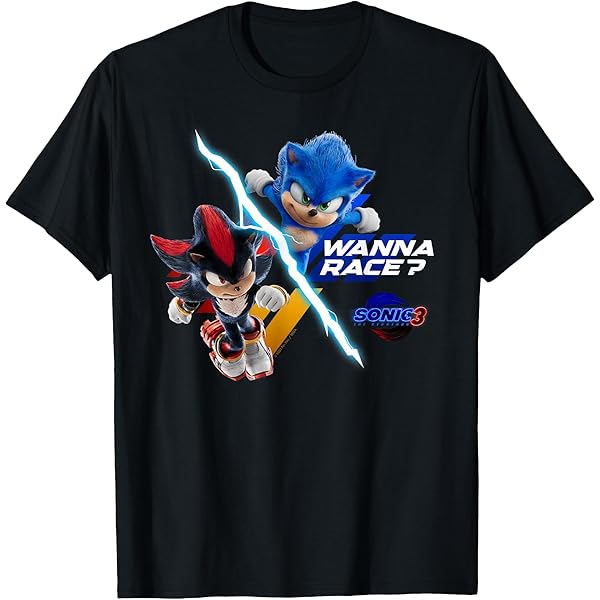 Amazon.com: Sonic The Hedgehog - Sonic Summer Sonic T-Shirt