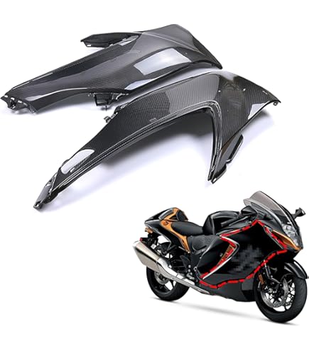 ハヤブサＷ71Ａ コワーズカーボンファイバー カウル Amazon.com: SeppDMV For Suzuki Hayabusa Inner Side Panels