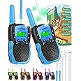 Vvinca Walkie Talkies Toys for Ages 5-7, Rechargeable Walkie Talkie for 3-12 Year Old Boy Girl with Flashlight 22CH 2 Way Radio 3 Mile Long Range for Adventure Game Camping Christmas