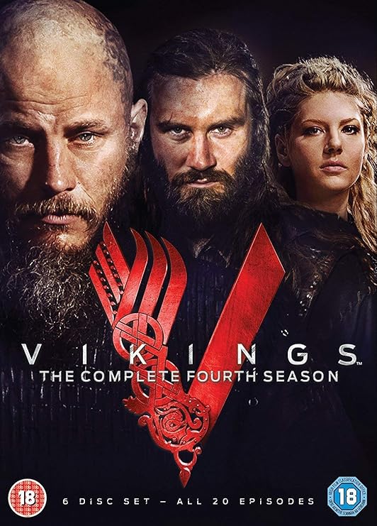 Vikings The Complete Season 4 Vol. 1 & 2 (6Disc Box Set) (Fully
