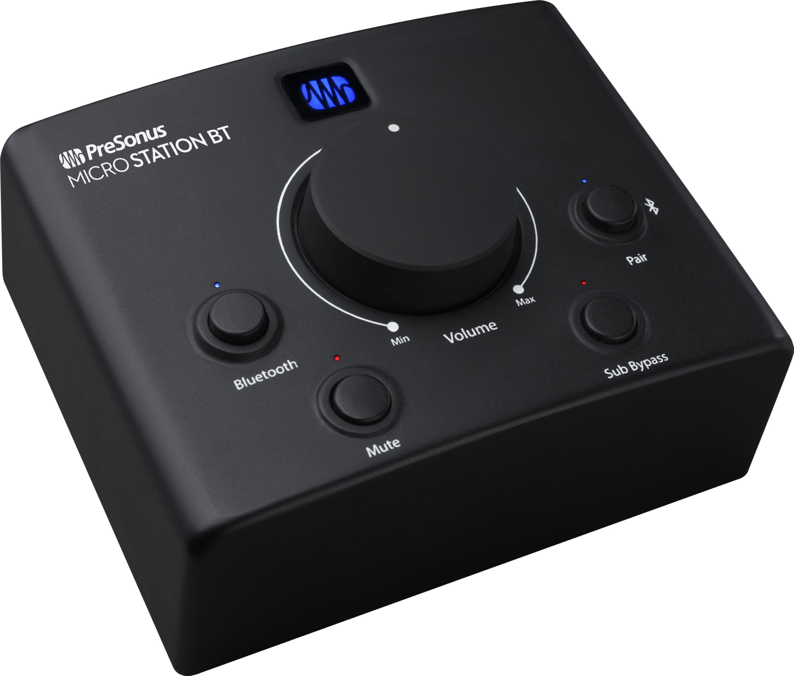 PreSonus MicroStation BT, 2.1 Speaker Monitor Controller with Bluetooth Connectivity and Subwoofer Output