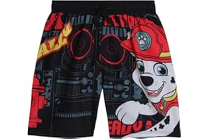 Nickelodeon Paw Patrol Boys Swim Trunks - Chase Marshall Rubble TMNT UPF 50+ Boys Swim Shorts for Toddler and Little Boy