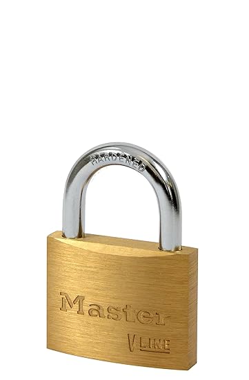 Buy Master Lock V Line 50mm Key Type 32413 Brass Padlock Keyed Alike Online At Low Prices In India Amazon In
