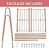 Youyijia Clothes Rail 60x151cm Heavy Duty Metal Garment Rack Coffee view 5