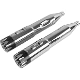 SHARKROAD 5.0" Slip-on Mufflers for Harley Touring | Road King, Street Glide, Road Glide, 2009-2016 Models, HDMF-509509CB