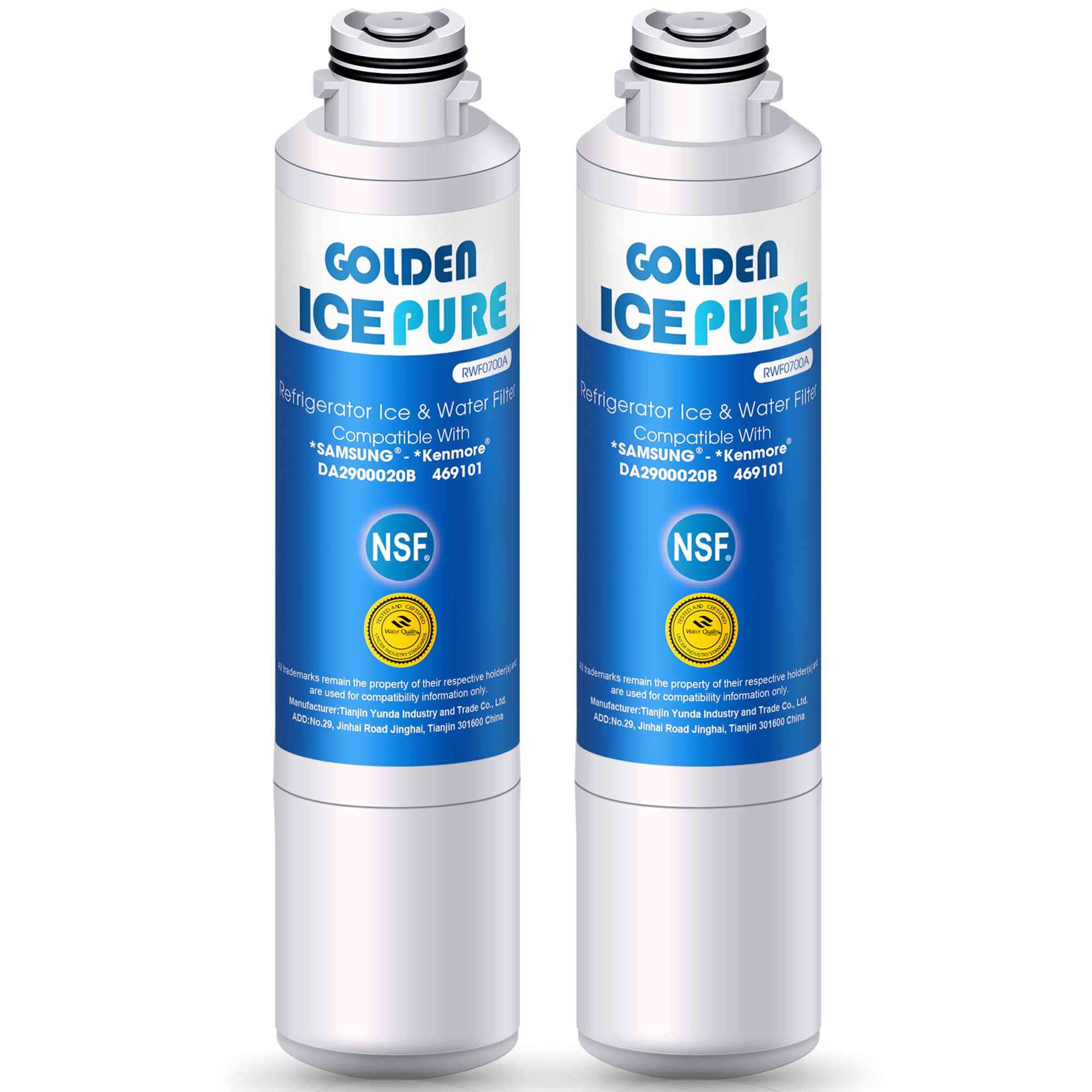 GOLDEN ICEPURE Refrigerator Water with Samsung DA29