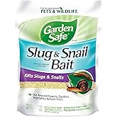 Garden Safe Slug &amp; Snail Bait Granules, Kills Slugs &amp; Snails, 2 Lb | Kills Slugs &amp; Snails, For Lawns, Gardens &amp; Greenhouses, Can Be Used Around Pets &amp; Wildlife, Contains Iron Phosphate