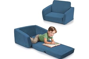 ZICOTO Sturdy Toddler Chair and Couch - The Perfect Kids Sofa for Girls and Boys - Ideal Fold Out Sofa Chairs to Give Your Kids a Safe and Fun Place to Sit