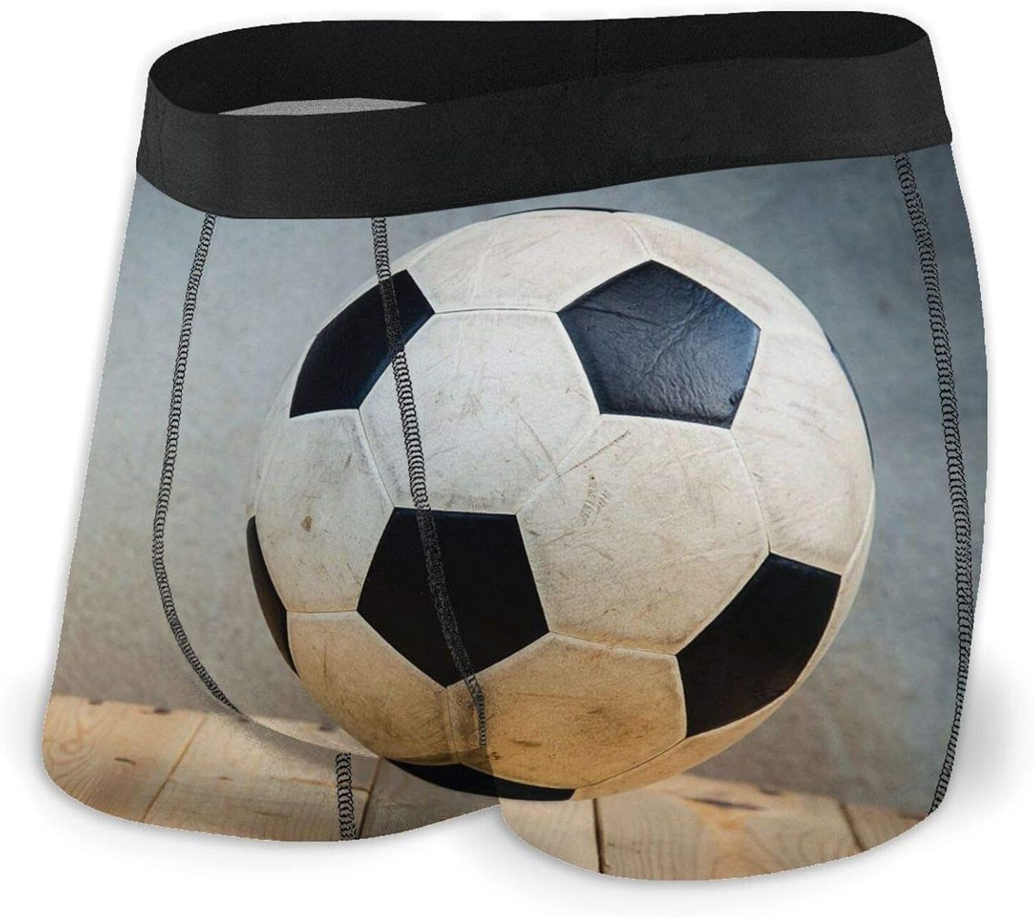 Football Mens Boxer Briefs Comfortable Breathable Underwear Boxers for