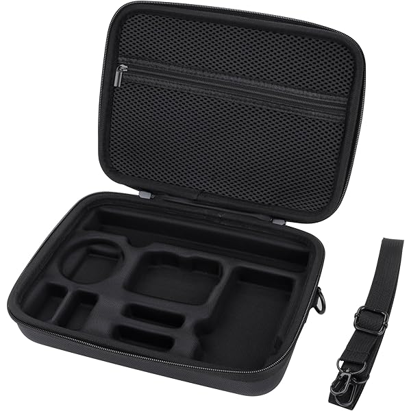 Large Carrying Case With Customizable Foam Protective Storage