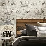 RoomMates RMK11261RL Harry Potter Map Peel and Stick Wallpaper