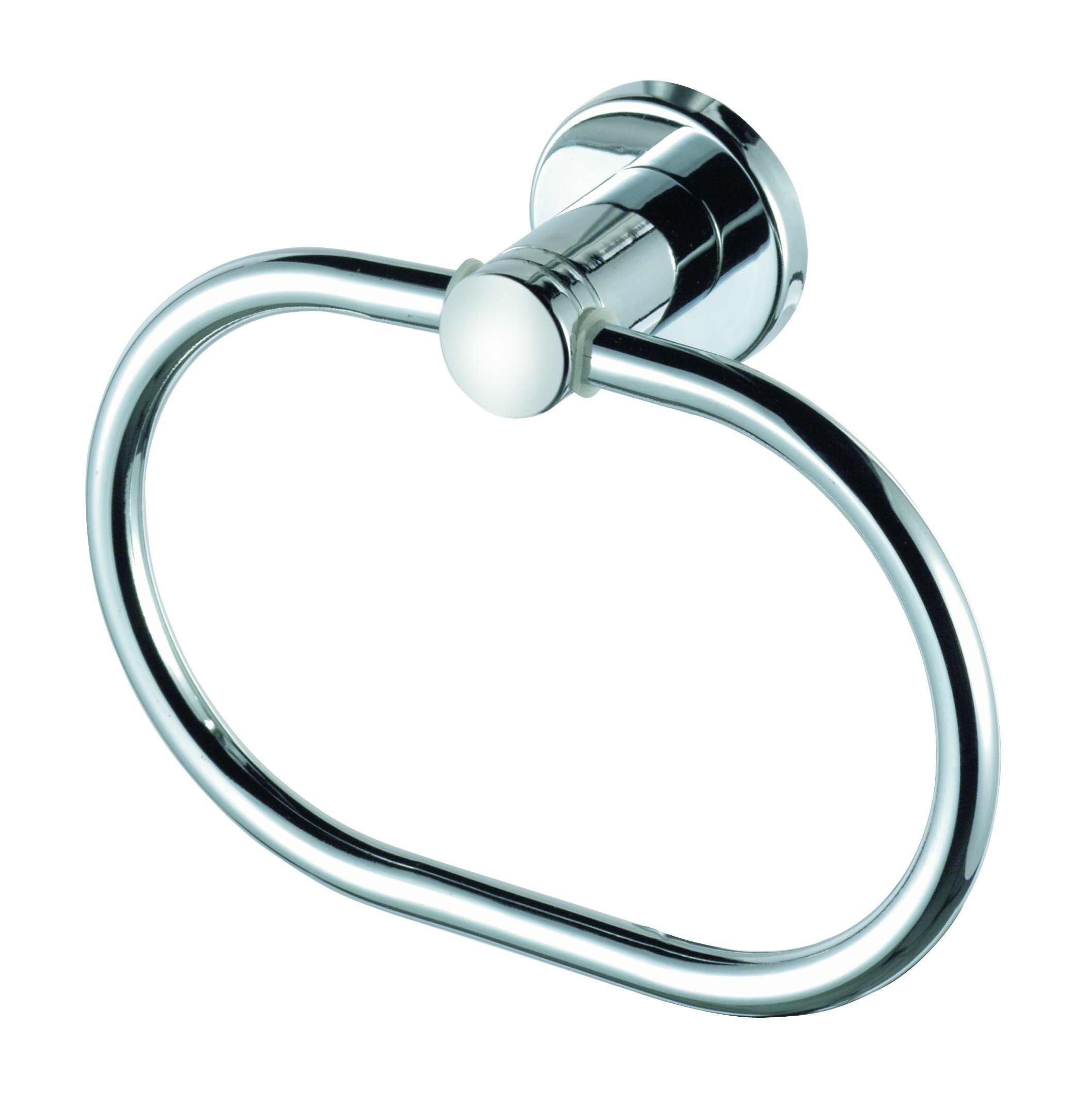 MONTSERRAT B-30151 Tubular Towel Ring, Chrome