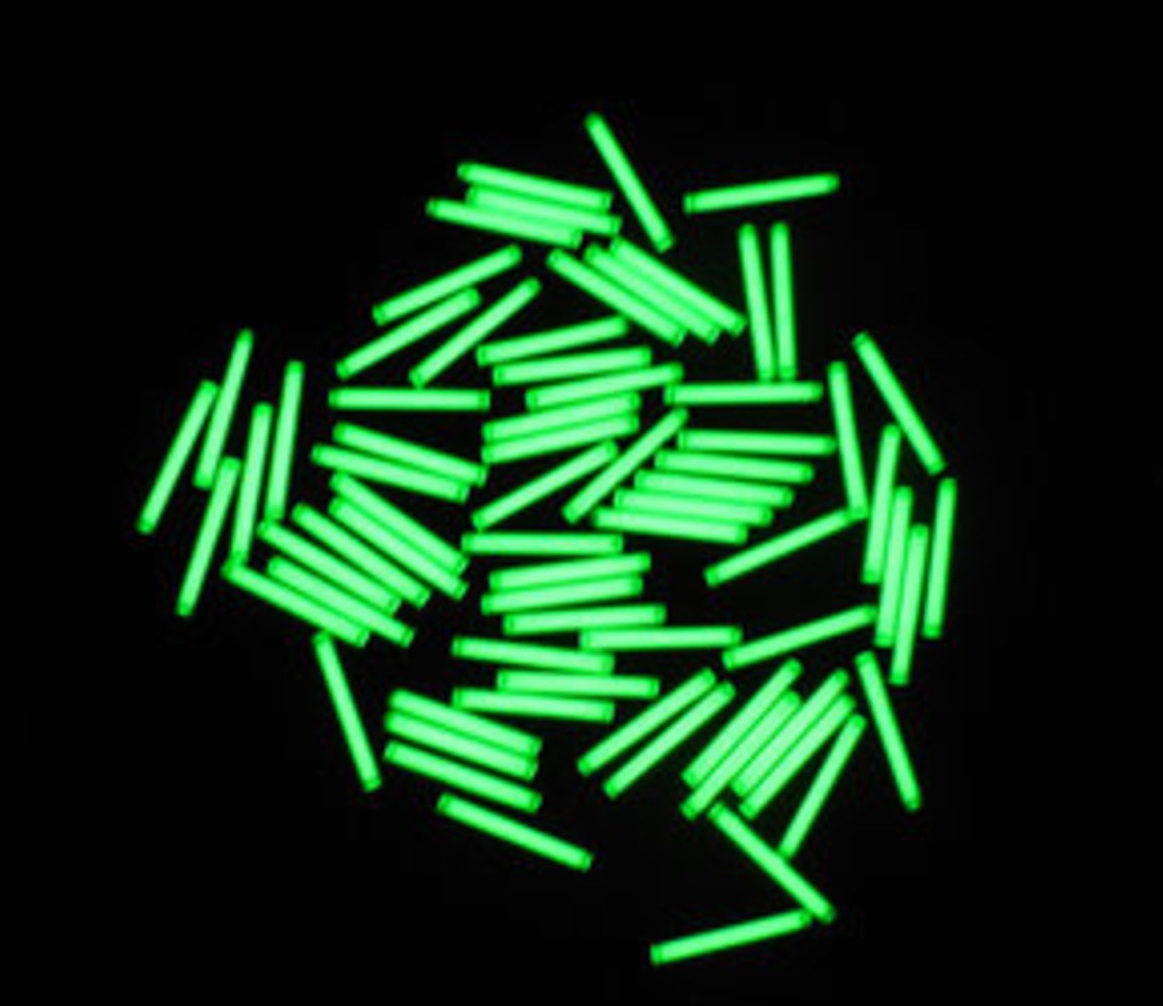 Brccee AC 1pcs Trit Vials Tritium Multicolor Self-luminous 15-Years 3x22.5mm by Superjune (Green)