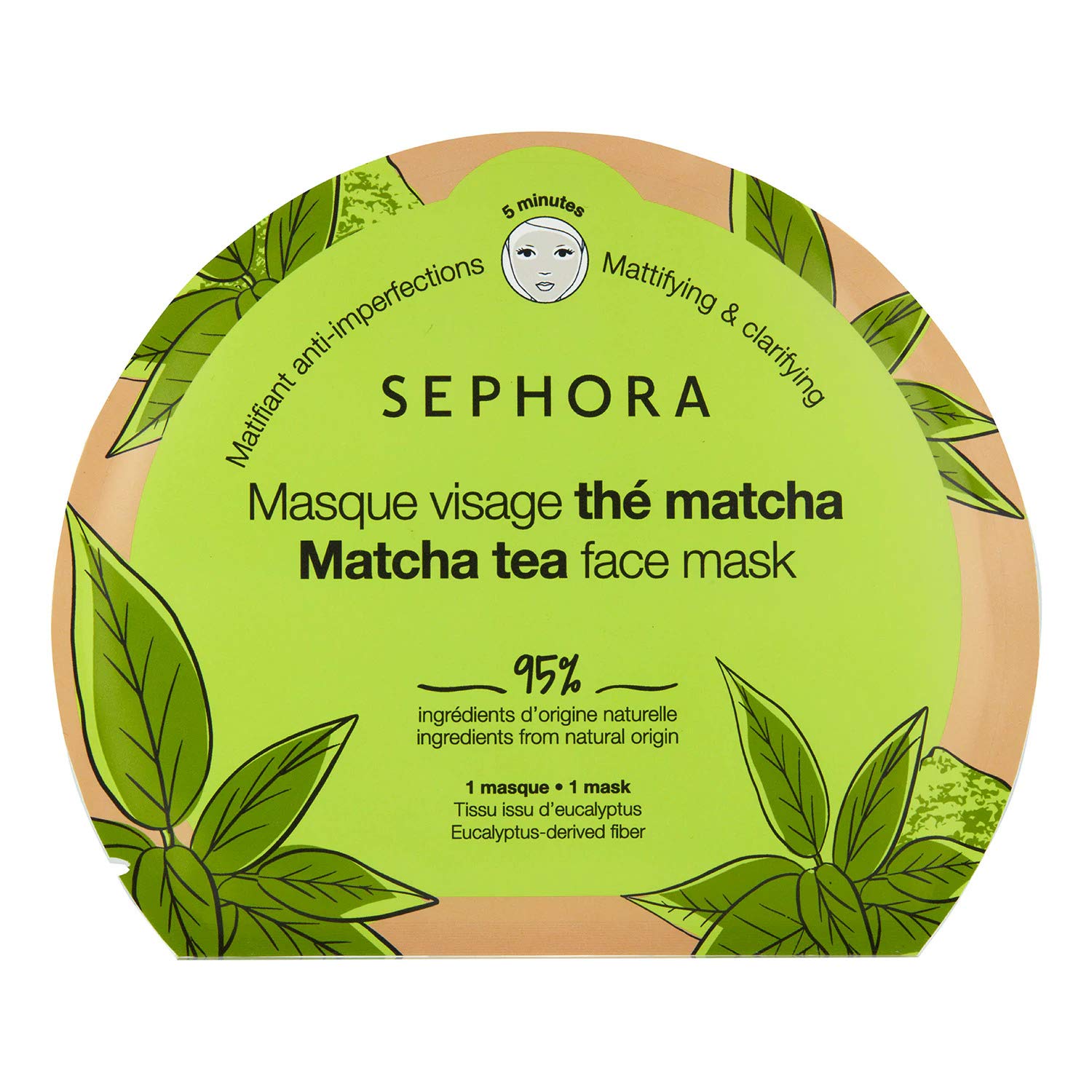 Sephora Collection Natural Matcha Tea Face Mask